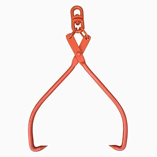 Skidding Tongs Log Lifting / Swivel Dragging Steel Tongs Log Lifting Handling...