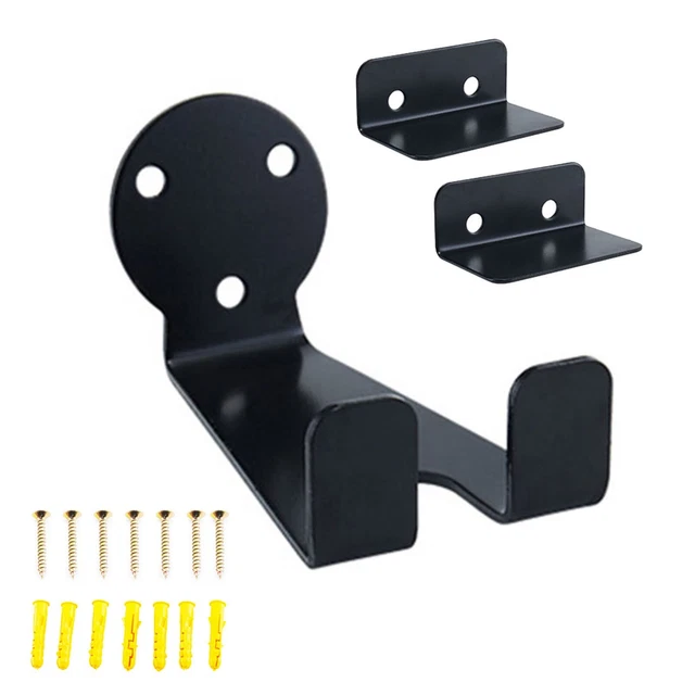 Bike Wall Mount Hanger 3 In 1 Metal Rack Wall Pedal Suspension With Screws