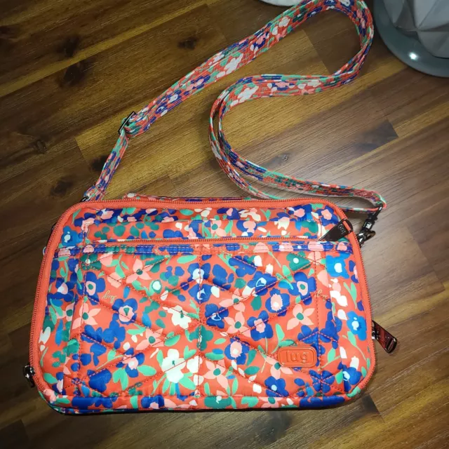 Lug RFID Top Handle Crossbody Bag