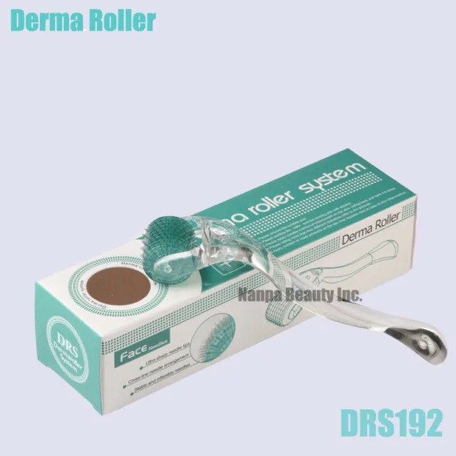 DRS 192 pins Titanium Derma Roller Stretch Marks Scars Recovery Skin Therapy