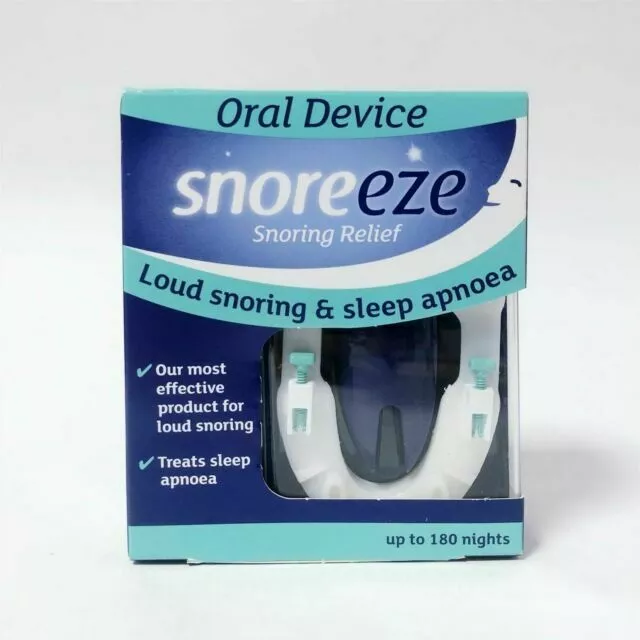 Snoreeze Snoring Relief Oral Device 180 Nights