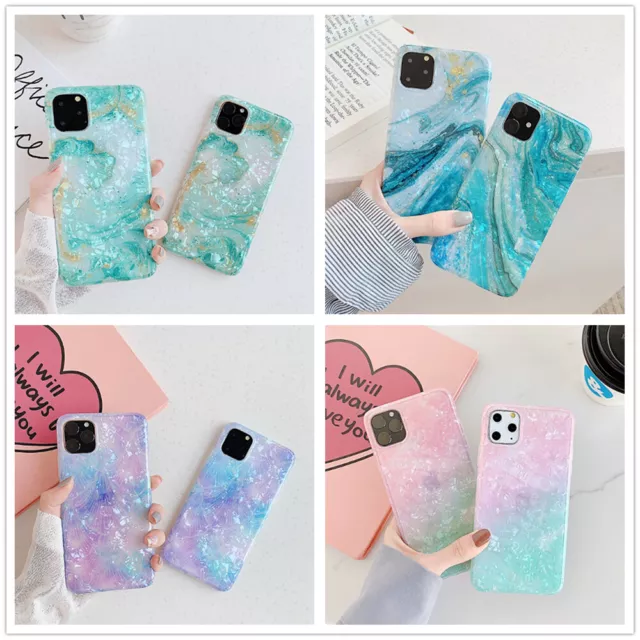 Marble Pattern Soft Phone Case Cover For iPhone 11 Pro XR XS MAX X 6 6S 7 8 Plus