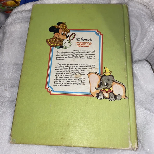 Vintage 1974, The Jungle Book - Walt Disney's The Wonderful World Of Reading, HC 5