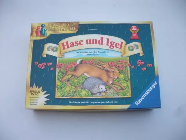 Hase und Igel, Ravensburger, Spiel des Jahres 1979, Art. Nr. 897544