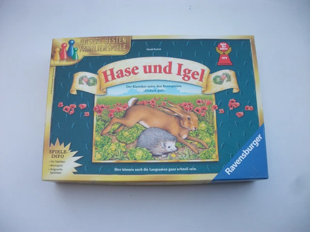 Hase und Igel, Ravensburger, Spiel des Jahres 1979, Art. Nr. 897544