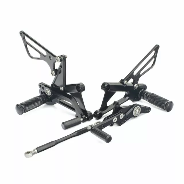 DAYTONA 675 STREET TRIPLE 2006 - 2012 Billet Rearsets Rear Sets Pegs for Triumph