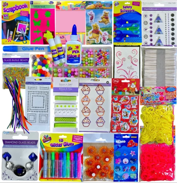 Buy Blue SquidArts and Crafts for Kids – XXXL Craft Kit for Kids - 2000+  Pcs Kids Craft Kits, Arts & Craft Supplies for Toddlers, Kids Art Set Craft  Box, Art Kit