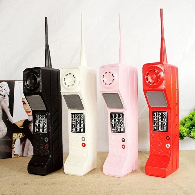 80'S 90'S Mobile Brick Phone Model Telephone Model  Photography Props