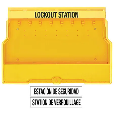 Master Lock S1850 Unfilled Lockout Station