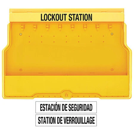 Master Lock S1850 Unfilled Lockout Station