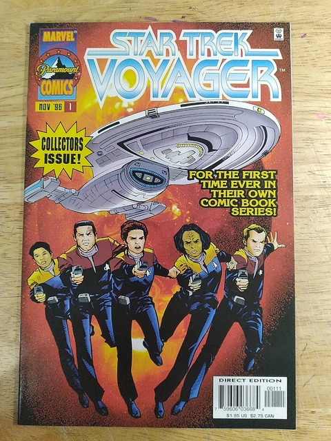 STAR TREK:VOYAGER #1 Nov. 1996 Marvel NM Free Shipping