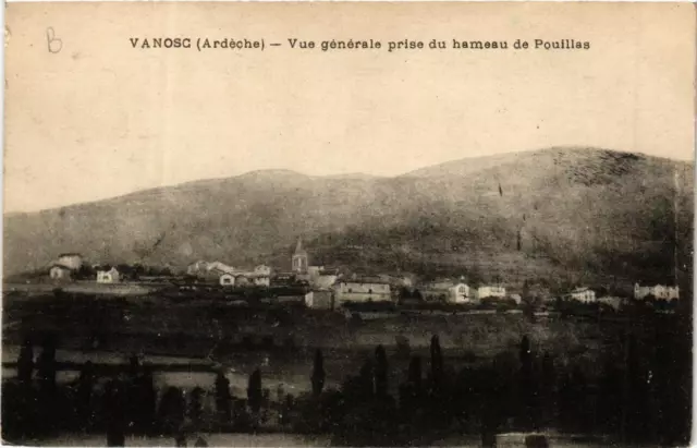 CPA VANOSC Vue générale prise du Hameau de Pouillas (661313)