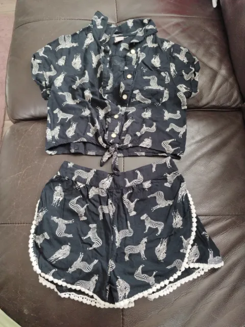 Girls Summer Outfit Set Top Shorts 5 Years Tu excellent