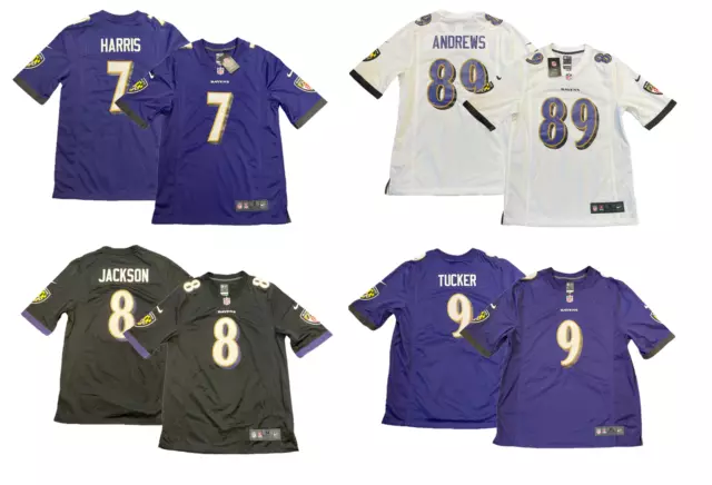 Baltimore Ravens NFL Jersey Men's Nike American Football Top - New