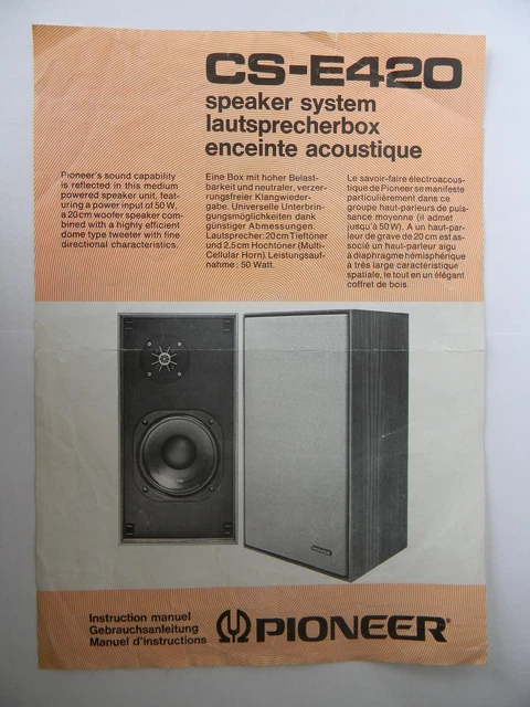 Pioneer cs 353 best sale speakers