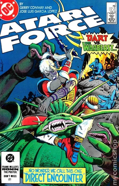 Atari Force #2 VF 1984 Stock Image