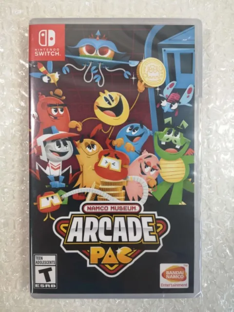 Namco Museum Arcade Pac Switch Usa New (Game In English/Fr/Es)