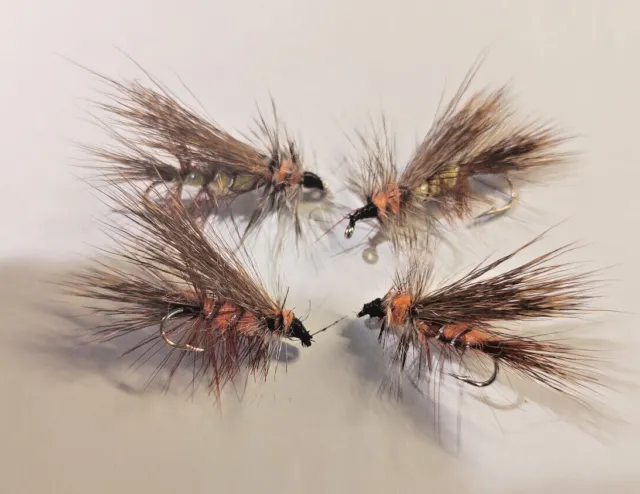 Stimulator Pattern  Flies - Stonefly Dry Flies Size 6, 8 & 10 (3, 6 & 12 PACKS)