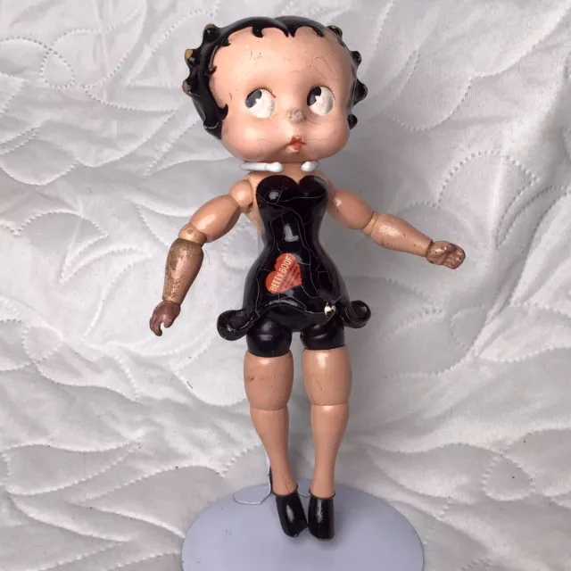 Betty Boop Cameo Doll Fleischer 1930’s Jointed ~ Rare ~ 90 Years Old