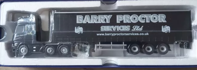 Barry Proctor Corgi Model Truck Mercedes Actros MP4 Scale 1/50