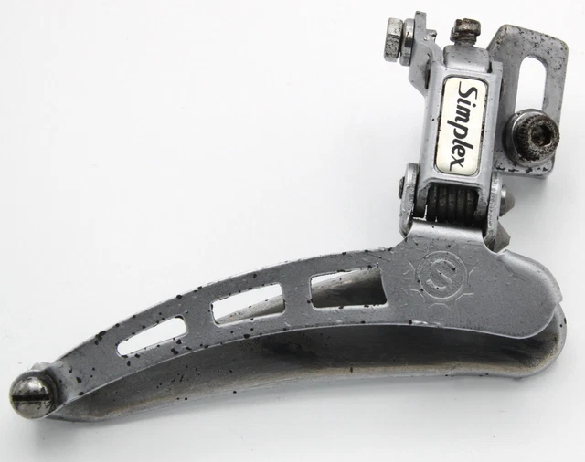 NOS SIMPLEX SJ A223 TRIPLE FRONT DERAILLEUR VINTAGE MADE IN FRANCE 119gr