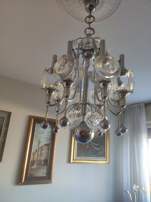 Artemide Teti Lampadario Applique Vintage Originale Anni 70 