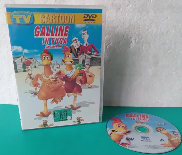 GALLINE IN FUGA Chicken Run (2000) DVD edit. 