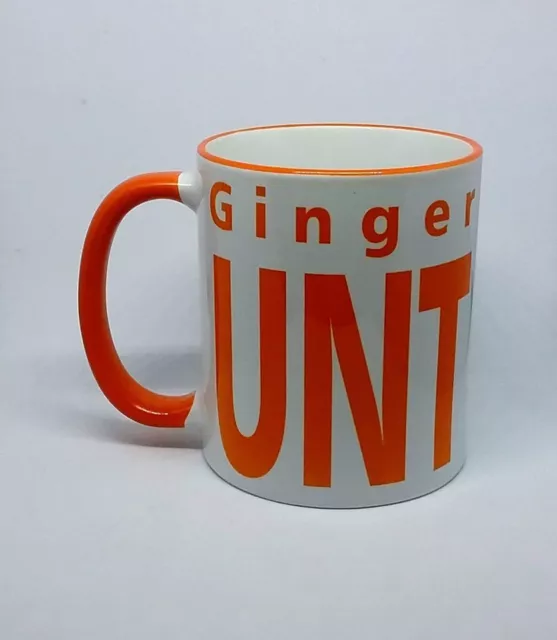 Gingercunt Coffee Mug Fabulous-Miserable-Noseycunt Rude Funny Cheeky Gift Tea