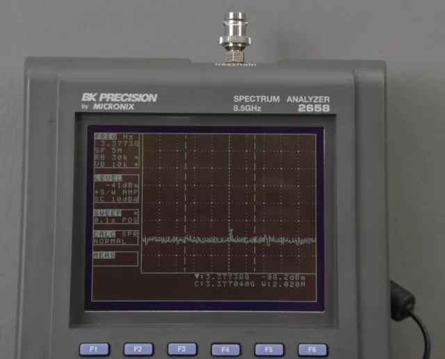 MICRONIX BK Precision 2658 Spectrum Analyzer 2