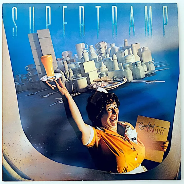 Supertramp - Breakfast In America - 1979 Uk Vinyl Stereo Lp Release - Vg+/Vg+