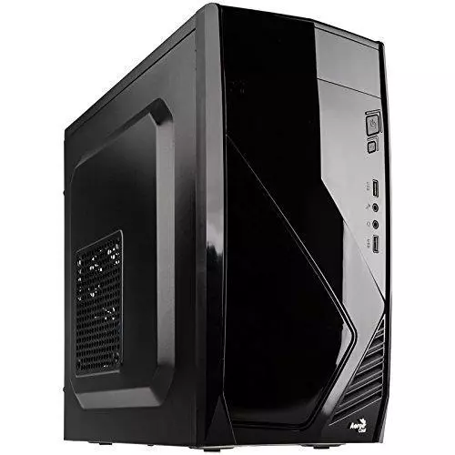 Aerocool CS-102, Mini Tower Gehäuse schwarz Mini-ITX