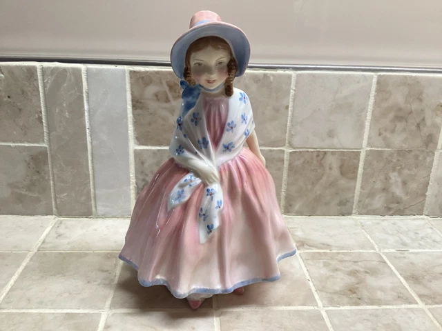 Figurine Royal Doulton Pretty Ladies – Lily HN5434 – Porcelaine Anglaise De Collection
