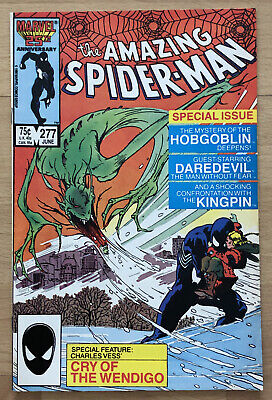 Amazing Spider-Man 277 Charles Vess Cover Daredevil Kingpin Wendigo Star Wars Ad