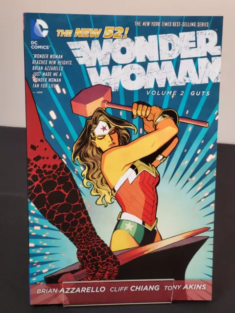 Wonder Woman Volume 2 Guts New 52 Graphic Novel Trade Paperback DC Comics 2012