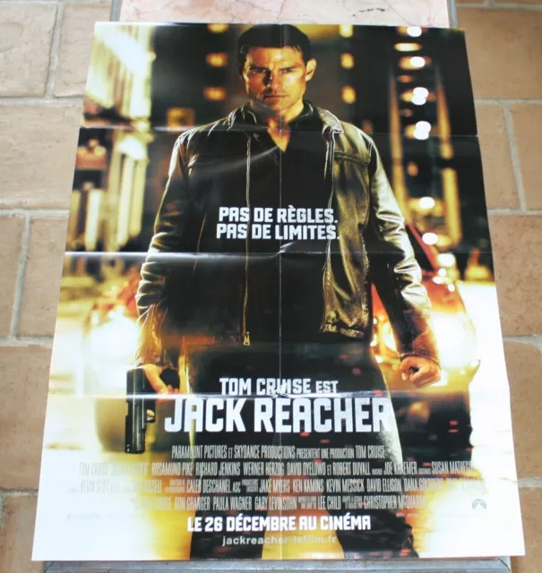 poster affiche revue magazine cinema français JACK REACHER 63x44cm TOM CRUISE