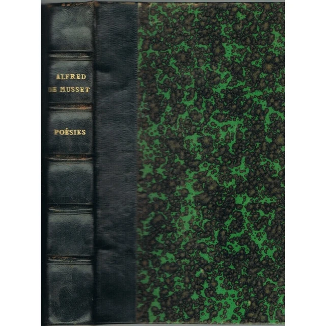 PREMIÈRES POÉSIES D'ALFRED De MUSSET Biographie par André PIOT Éd. De ...