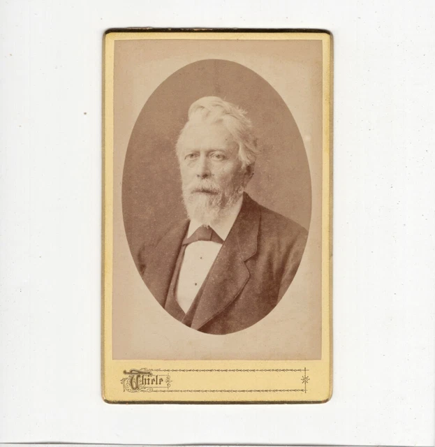 CDV Foto Herrenportrait - Frankfurt Main 1880er