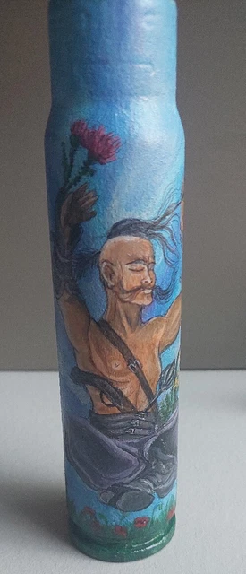 PAINTED 30mm caliber CANNON SHELLS