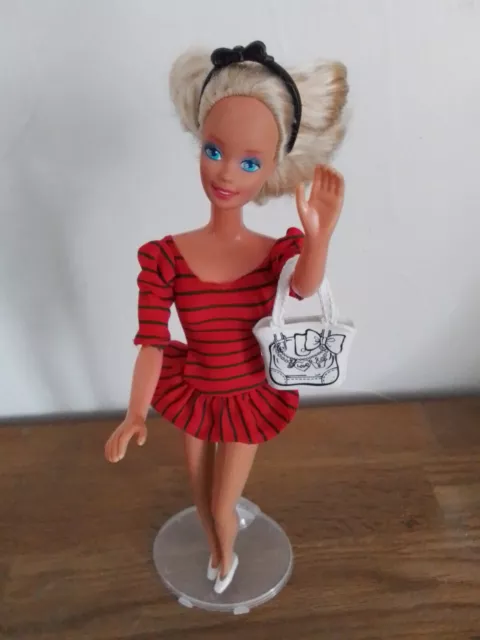 Barbie 90er Badeanzug Rotes Kleid
