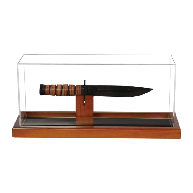 KABAR OR DAGGER Dome Knife Display Case Stand holds up to 13Inch