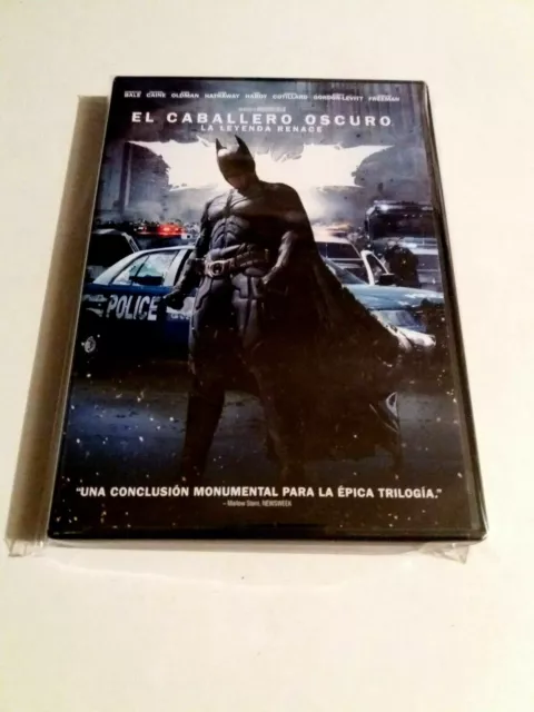 Dvd "Batman El Caballero Oscuro La Leyenda Renace" Como Nuevo Christopher Nolan