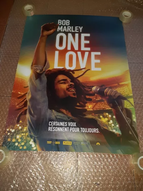 Affiche de cinéma Bob Marley one love 40x60 cm