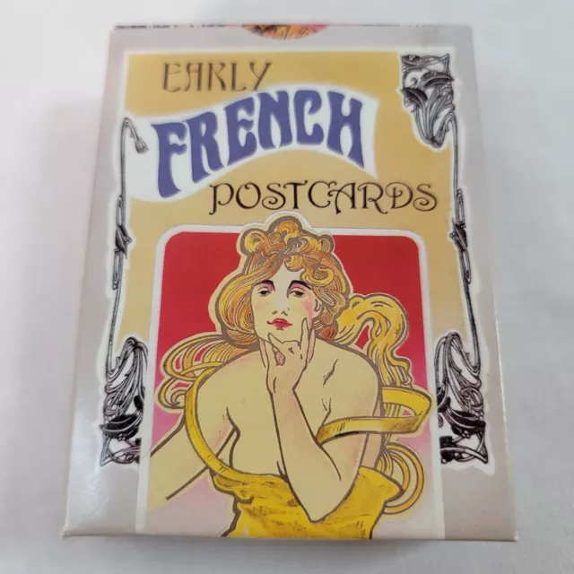 Early French Full Nude Postcards Complete Set, Nude Adult Collectors Cards