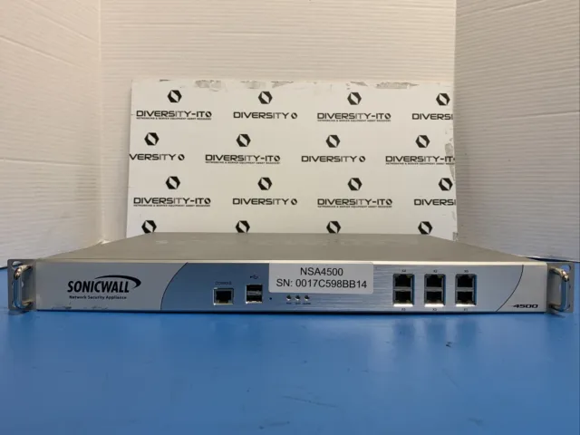 SonicWALL NSA 4500 Network Security Appliance - NSA4500