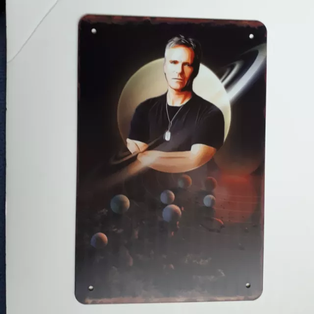 STARGATE SG-1 Blechschild JACK O'NEILL Richard Dean Anderson 20x30 cm