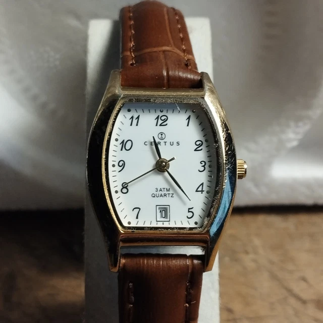 Montre Femme Rica Lewis Automatique - Boîtier Acier, Bracelet Cuir Noir - Neuf (sans étiquette)