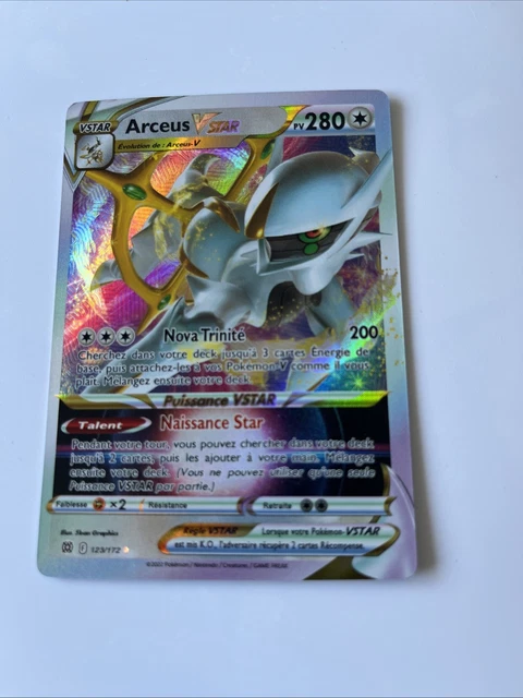 Arceus VSTAR - EB09 123/172 - Stars Étincelantes SWSH09 - Cartes Pokémon main image 0