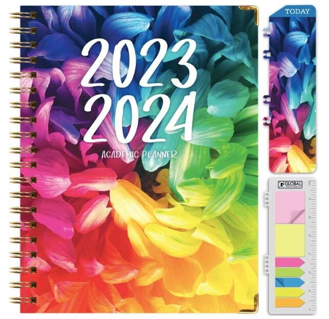 HARDCOVER ACADEMIC YEAR 20232024 Planner (June 2023 Through LARGE 8.