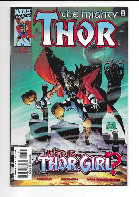 THE MIGHTY THOR #33 (2001) 1st appearance of Thor Girl Marvel
