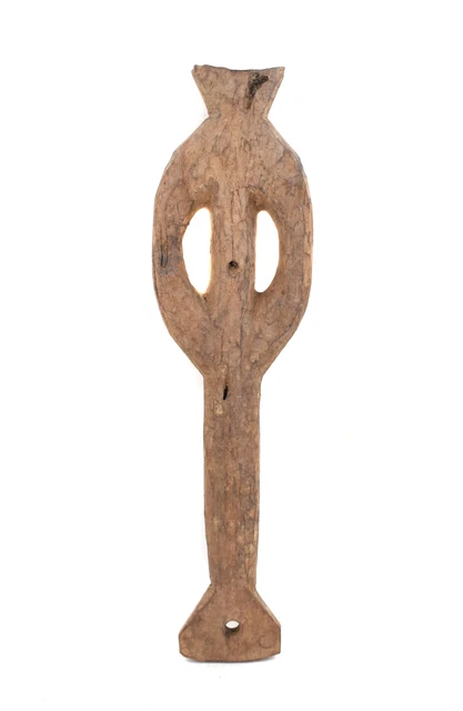Instrumento musical de madera flauta Bamana arte africano